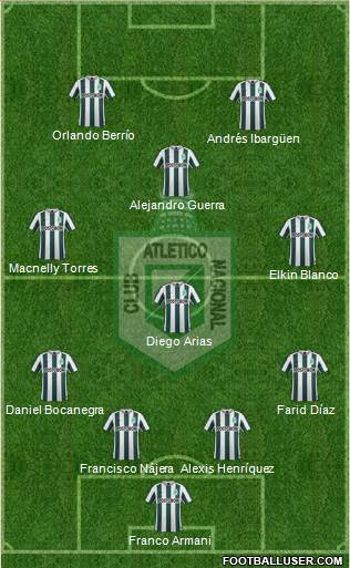 CDC Atlético Nacional Formation 2016