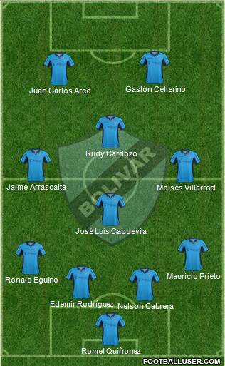 C Bolívar Formation 2016