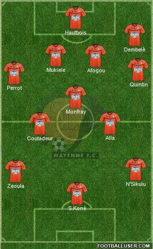 Stade Lavallois Mayenne FC Formation 2016