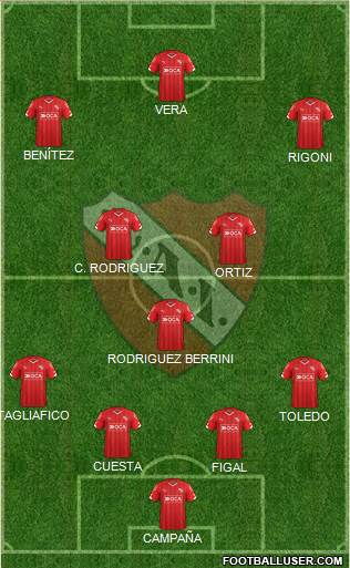Independiente Formation 2016