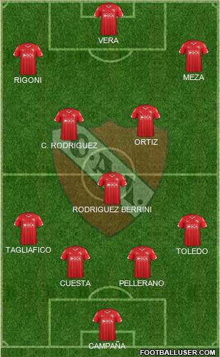 Independiente Formation 2016