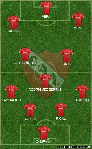 Independiente Formation 2016