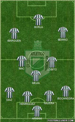 CDC Atlético Nacional Formation 2016