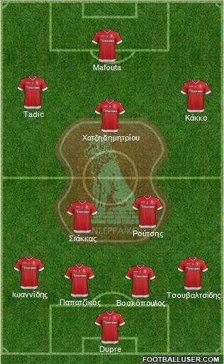 MGS Panserraikos Formation 2016