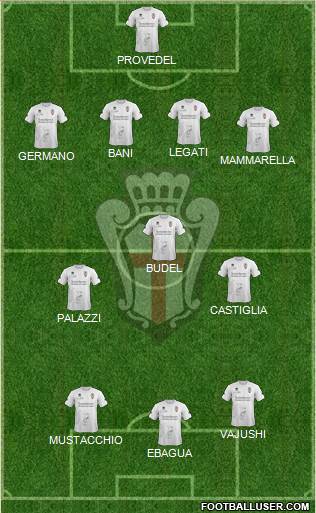 Pro Vercelli Formation 2016