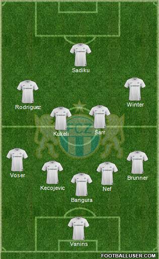 FC Zürich Formation 2016