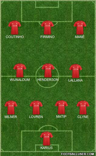 Liverpool Formation 2016