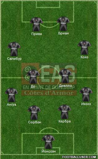 En Avant de Guingamp Formation 2016
