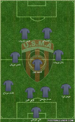 Union Sportive de la Médina d'Alger Formation 2016
