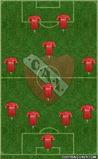 Independiente Formation 2016