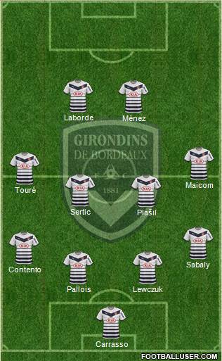 FC Girondins de Bordeaux Formation 2016