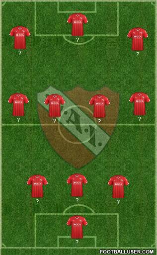 Independiente Formation 2016