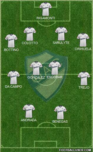 Quilmes football formation