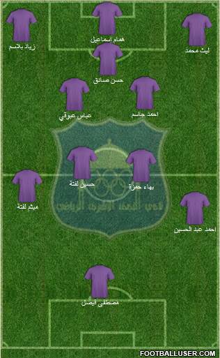 Najaf Sports Club Formation 2016