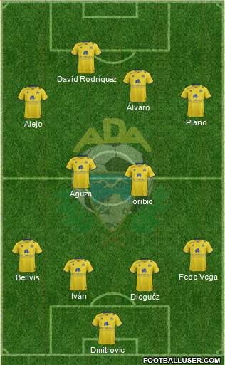 A.D. Alcorcón Formation 2016