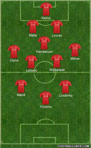 Liverpool Formation 2016