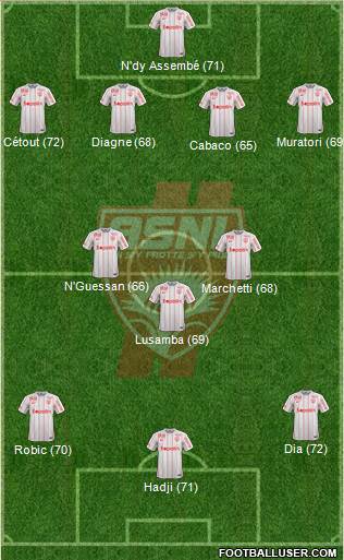 A.S. Nancy Lorraine Formation 2016