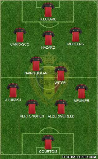 Belgium Formation 2016