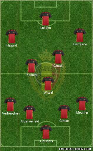Belgium Formation 2016