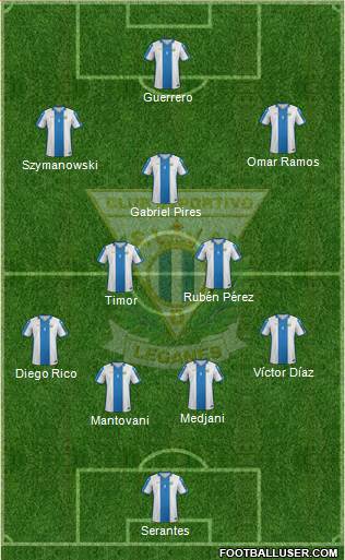C.D. Leganés S.A.D. Formation 2016