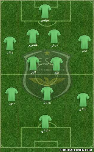 Entente Sportive Sétifienne Formation 2016