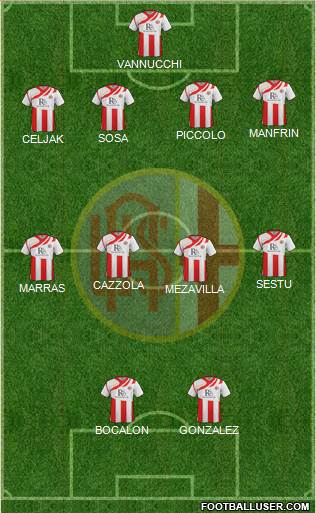 Alessandria football formation