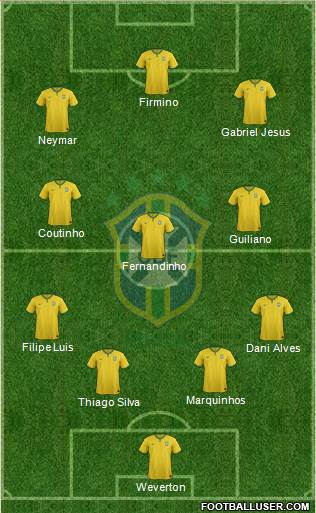 Brazil Formation 2016