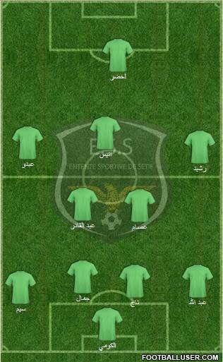 Entente Sportive Sétifienne Formation 2016
