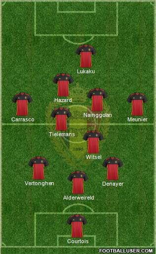 Belgium Formation 2016
