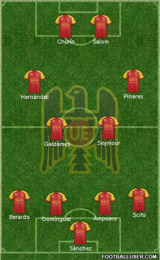 CD Unión Española S.A.D.P. Formation 2016