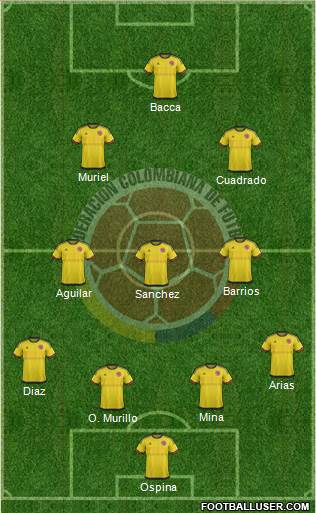 Colombia Formation 2016