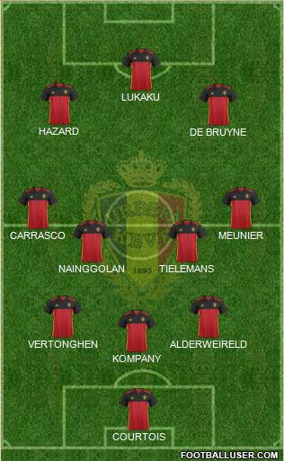Belgium Formation 2016