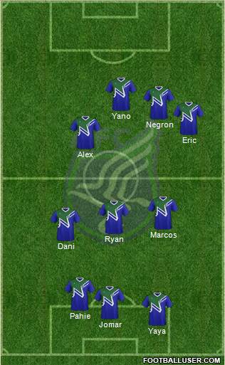 Artsul FC Formation 2016