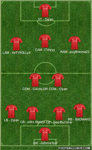 Liverpool Formation 2016