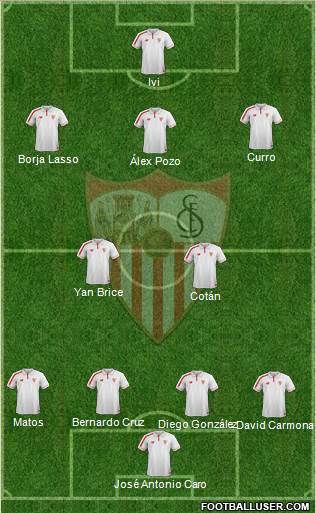 Sevilla F.C., S.A.D. Formation 2016