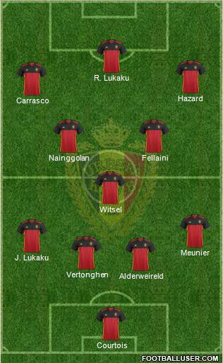 Belgium Formation 2016