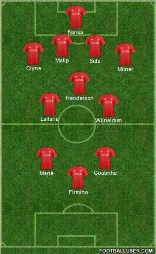Liverpool Formation 2016