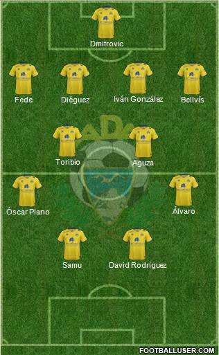 A.D. Alcorcón Formation 2016