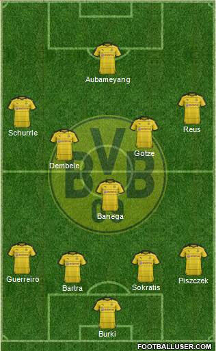 Borussia Dortmund Formation 2016