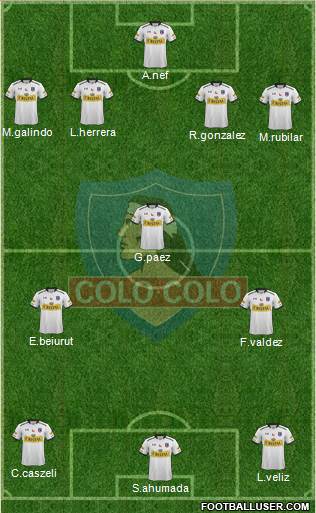CSD Colo Colo Formation 2016
