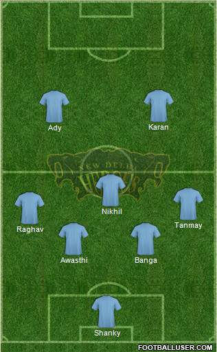 New Delhi Heroes Formation 2016