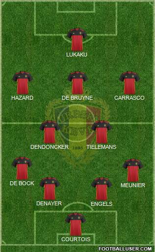 Belgium Formation 2016