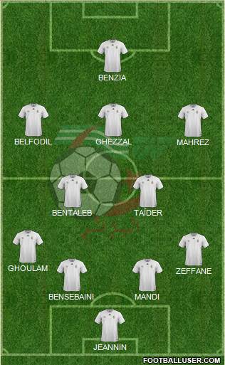 Algeria Formation 2016