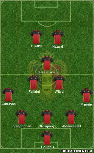 Belgium Formation 2016