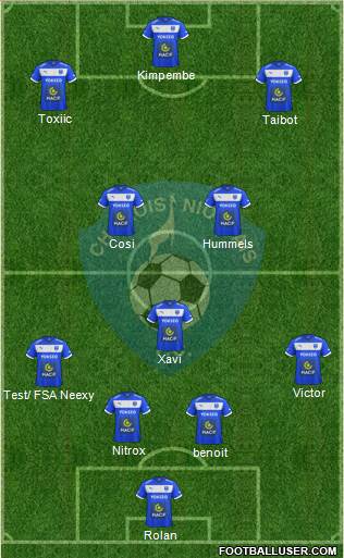 Chamois Niortais Football Club Formation 2016
