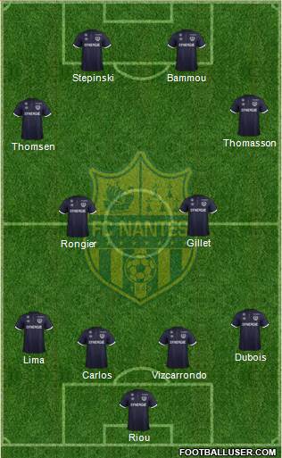 FC Nantes Formation 2016