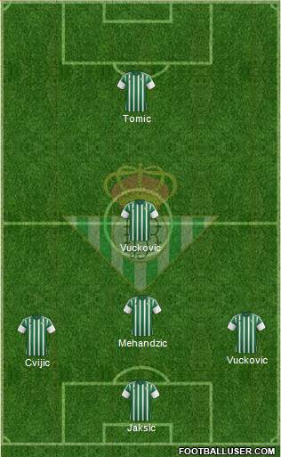 Real Betis B., S.A.D. Formation 2016