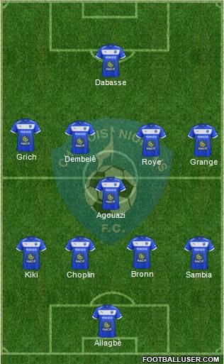 Chamois Niortais Football Club Formation 2016