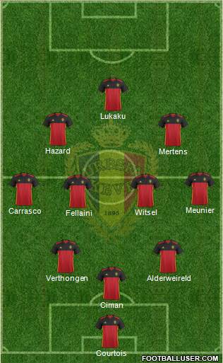 Belgium Formation 2016