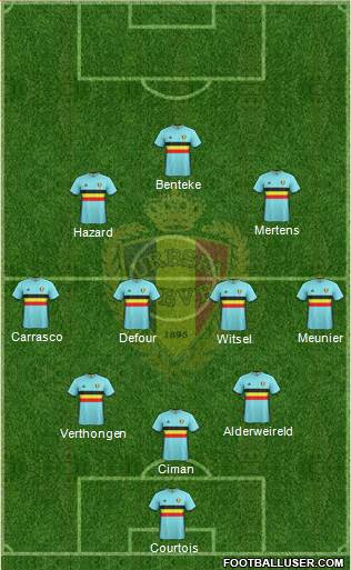 Belgium Formation 2016